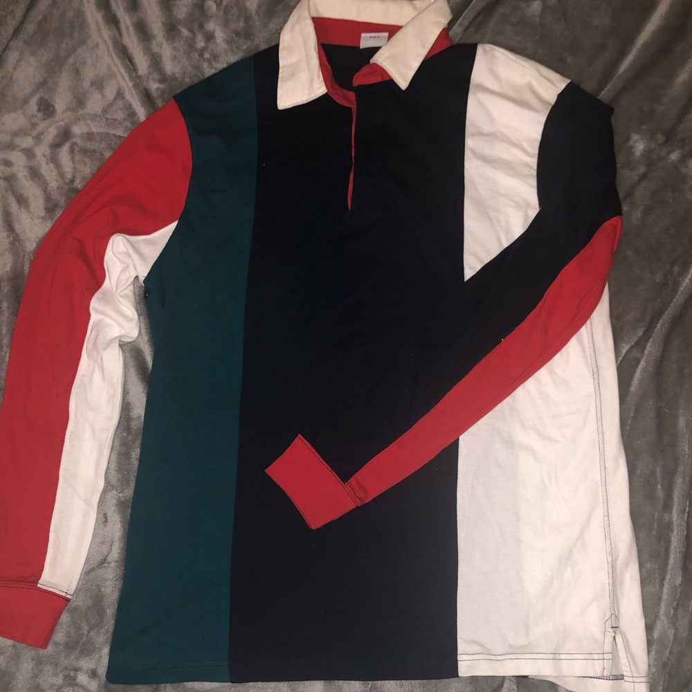 90’s Long Sleeve Collard Shirt